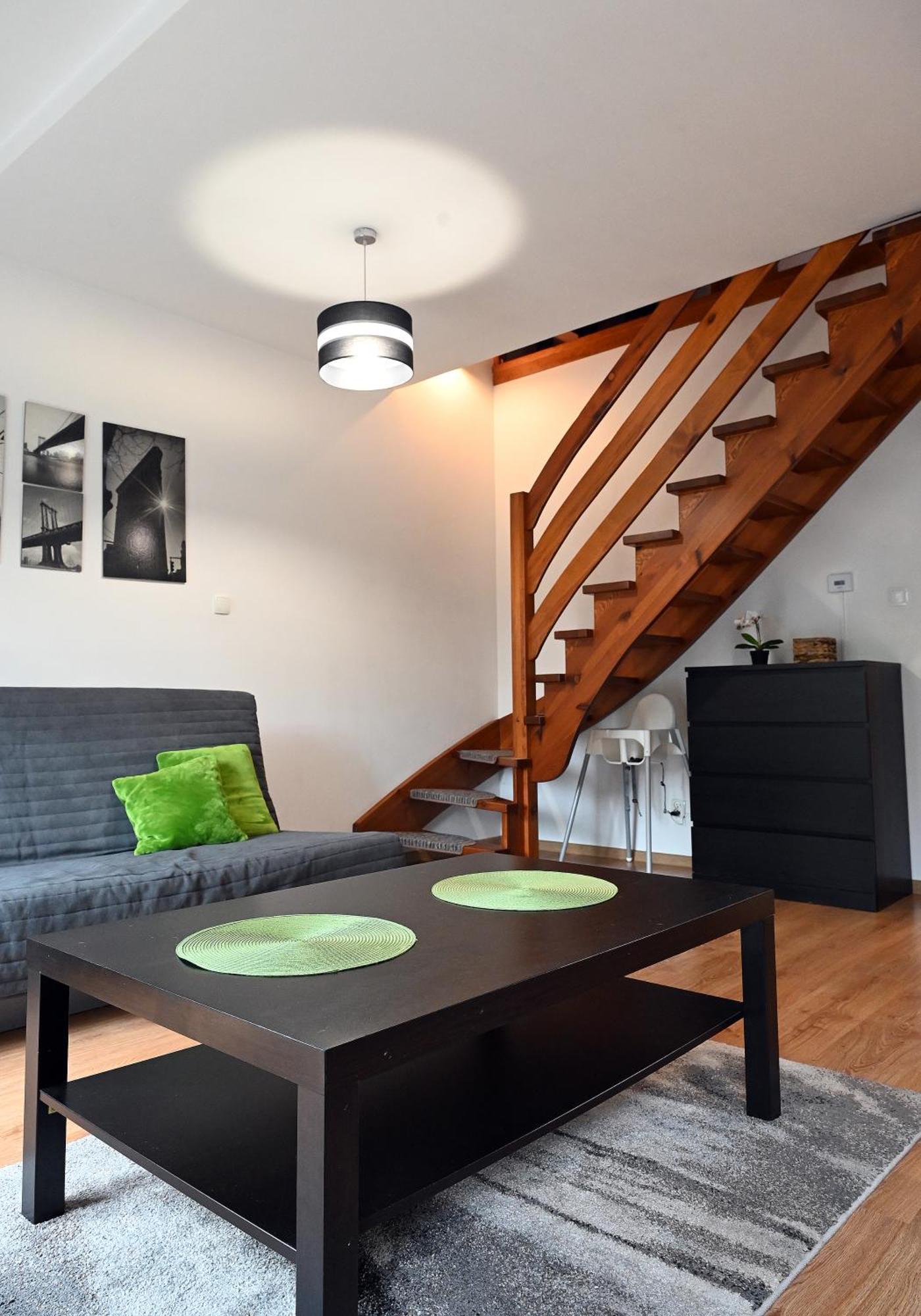 Dwupoziomowy, Duży Z Garażem I Sauną Apartament